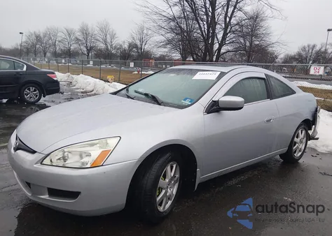 2005 Honda Accord Cpe Ex-L V6 from USA, damaged, VIN 1HGCM82675A012425